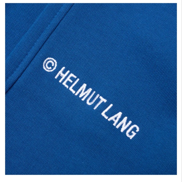 HELMUT LANG Authentic Mens New Royal Blue sweatpants reg $220 great gift! - Picture 3 of 7